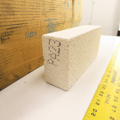 BNZ PA-23 Insulating Fire Brick 2300° 9" x 4.5" x 2.5" x Box Of 11