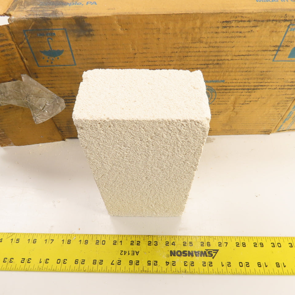 BNZ PA-23 Insulating Fire Brick 2300° 9" x 4.5" x 2.5" x Box Of 11