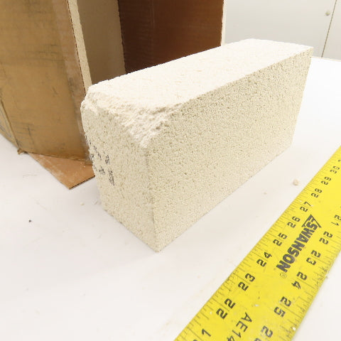 BNZ PA-23 Insulating Fire Brick 2300° 9" x 4.5" x 3" x Box Of 10