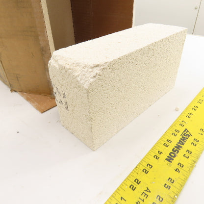 BNZ PA-23 Insulating Fire Brick 2300° 9" x 4.5" x 3" x Box Of 10