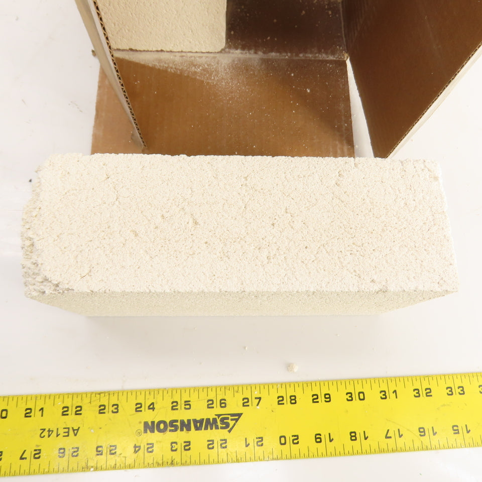 BNZ PA-23 Insulating Fire Brick 2300° 9" x 4.5" x 3" x Box Of 10