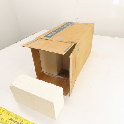 BNZ PA-23 Insulating Fire Brick 2300° 9" x 4.5" x 3" x Box Of 10