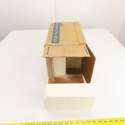 BNZ PA-23 Insulating Fire Brick 2300° 9" x 4.5" x 3" x Box Of 10