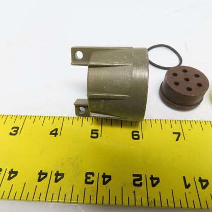 Amphenol BCO 97/43 97-282-24-2 Circular Connector Plug 7 pin Lot of 2