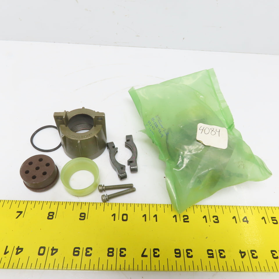 Amphenol BCO 97/43 97-282-24-2 Circular Connector Plug 7 pin Lot of 2