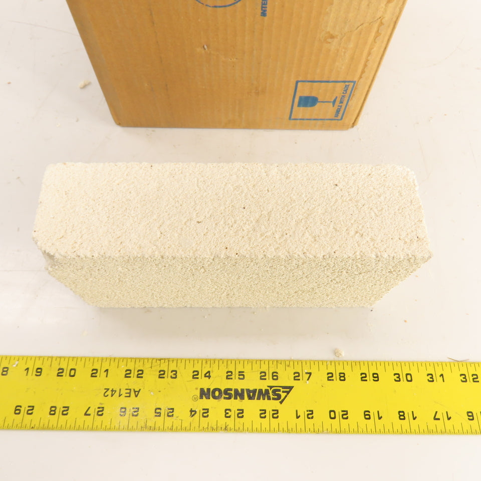 BNZ PA-23 Insulating Fire Brick 2300° 9" x 4.5" x 2.5" x Box Of 12