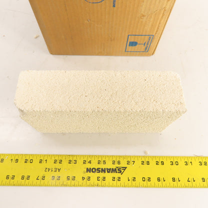 BNZ PA-23 Insulating Fire Brick 2300° 9" x 4.5" x 2.5" x Box Of 12