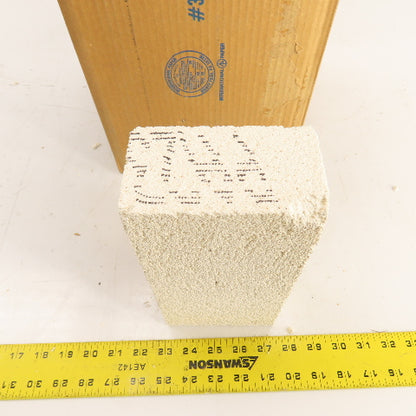 BNZ PA-23 Insulating Fire Brick 2300° 9" x 4.5" x 2.5" x Box Of 12