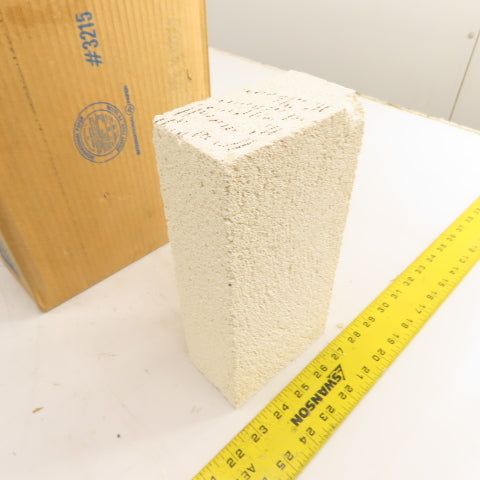 BNZ PA-23 Insulating Fire Brick 2300° 9" x 4.5" x 2.5" x Box Of 12