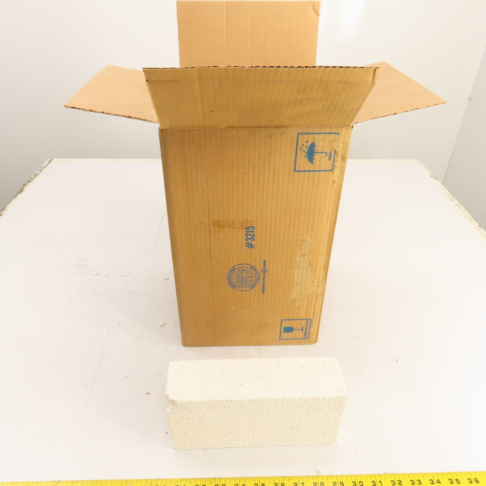 BNZ PA-23 Insulating Fire Brick 2300° 9" x 4.5" x 2.5" x Box Of 12