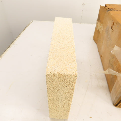 BNZ PA-26 No. 2 Wedge Insulating Fire Brick 2600° 13.5 x 9 x 3-2.5" Box Of 8
