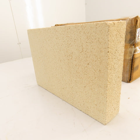 BNZ PA-26 No. 2 Wedge Insulating Fire Brick 2600° 13.5 x 9 x 3-2.5" Box Of 8