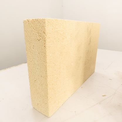 BNZ PA-26 No. 2 Wedge Insulating Fire Brick 2600° 13.5 x 9 x 3-2.5" Box Of 8