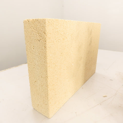 BNZ PA-26 No. 2 Wedge Insulating Fire Brick 2600° 13.5 x 9 x 3-2.5" Box Of 8