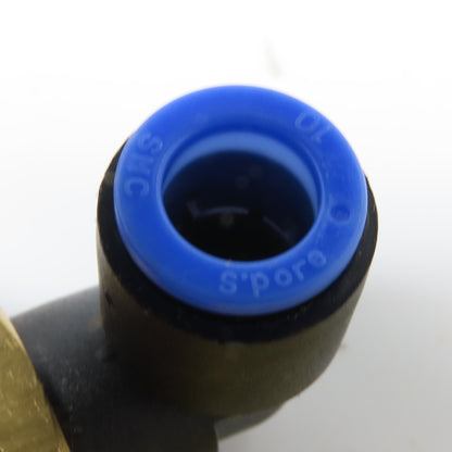 SMC S'Pore Push-to-connect 10mm X 1/2"-14 Male 90° Elbow Lot of 5