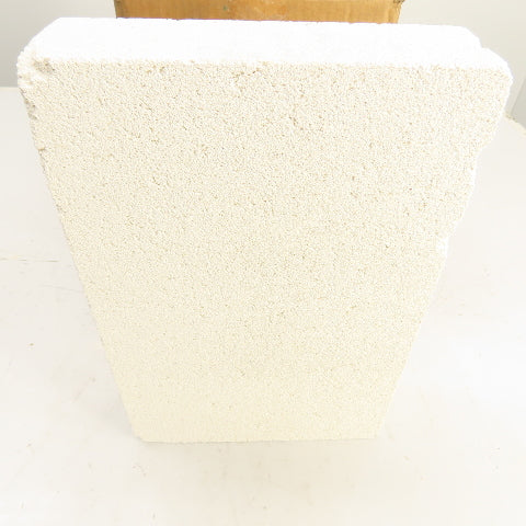 BNZ PA-26 No. 1 Wedge Insulating Fire Brick 2600° 13.5 x 9 x 3-2.75" Box Of 4