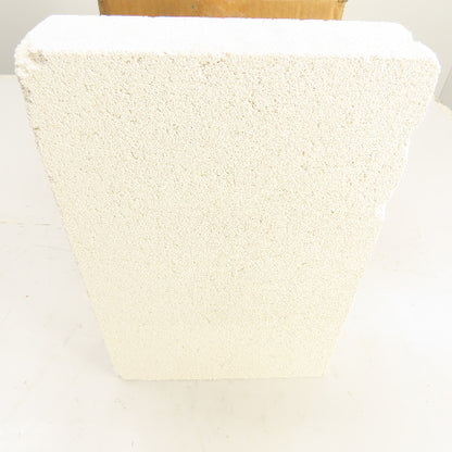 BNZ PA-26 No. 1 Wedge Insulating Fire Brick 2600° 13.5 x 9 x 3-2.75" Box Of 4