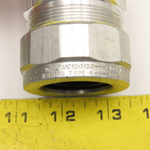 O-Z Gedney JMC100138 1" Metal Clad Cable Connector