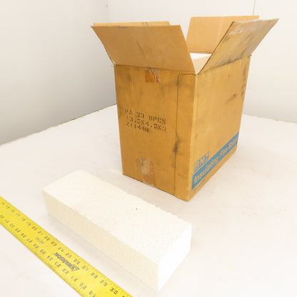 BNZ PA-23 Insulating Fire Brick 2300° 13.5" x 4.5" x 3" Box Of 8