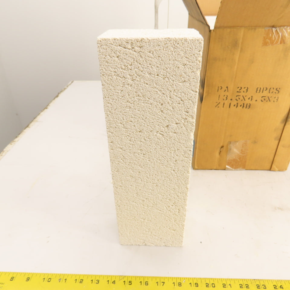 BNZ PA-23 Insulating Fire Brick 2300° 13.5" x 4.5" x 3" Box Of 8