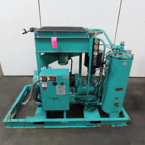Sulivan 75UDGJ 75HP Rotary Screw Air Compressor 230/460V 3PH 125PSI 23,274HR