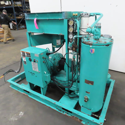 Sulivan 75UDGJ 75HP Rotary Screw Air Compressor 230/460V 3PH 125PSI 23,274HR