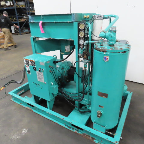 Sulivan 75UDGJ 75HP Rotary Screw Air Compressor 230/460V 3PH 125PSI 23,274HR