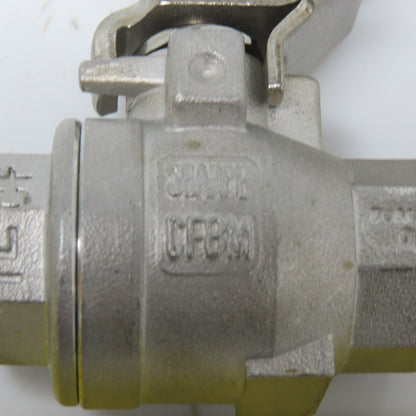 Sharpe CF8M 3/8" FNPT Stainless Steel Full Port Ball Valve 1000 CWP