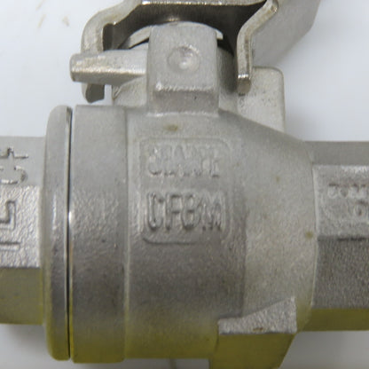 Sharpe CF8M 3/8" FNPT Stainless Steel Full Port Ball Valve 1000 CWP