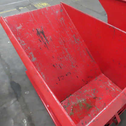 1 Cubic Yard Self Dumping Trash Scrap Hopper 6000Lbs. (Galbreath Style)