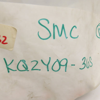 SMC KQ2Y09-36S 3/8" NPT x 5/16" Push To Connect Nylon Run Tee Lot Of 4