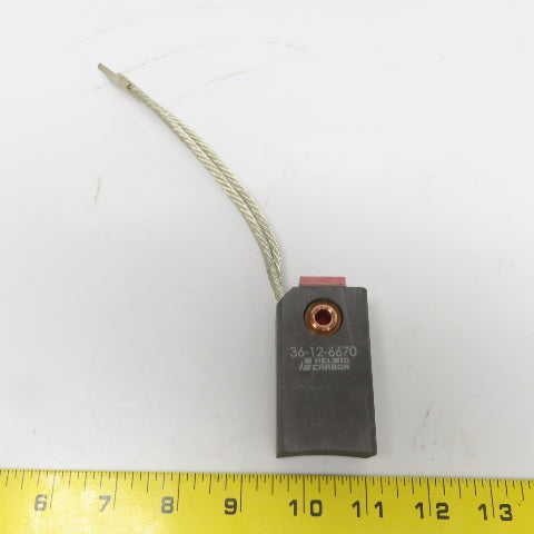 Helwig 36-12-6670 Carbon Electric Motor Brush 2-5/8" x 1.50" x 1-125"