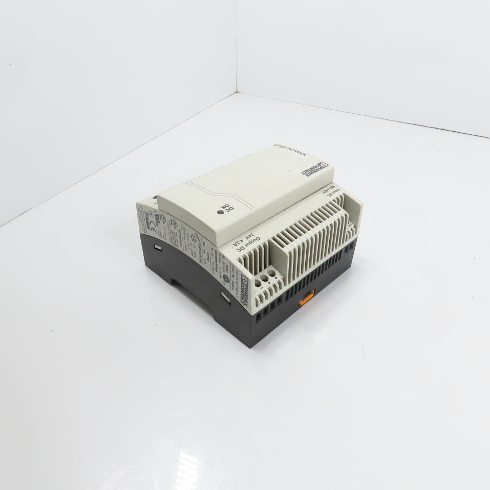 Phoenix Contact STEP-PS/1AC/24DC/4.2 24V DC 4.2A Power Supply 100-240V AC Input