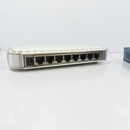Netgear GS608v3 & GS108v4 8-Port Ethernet Switches W/ 1 Power Supply Lot Of 2