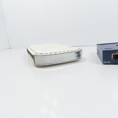 Netgear GS608v3 & GS108v4 8-Port Ethernet Switches W/ 1 Power Supply Lot Of 2