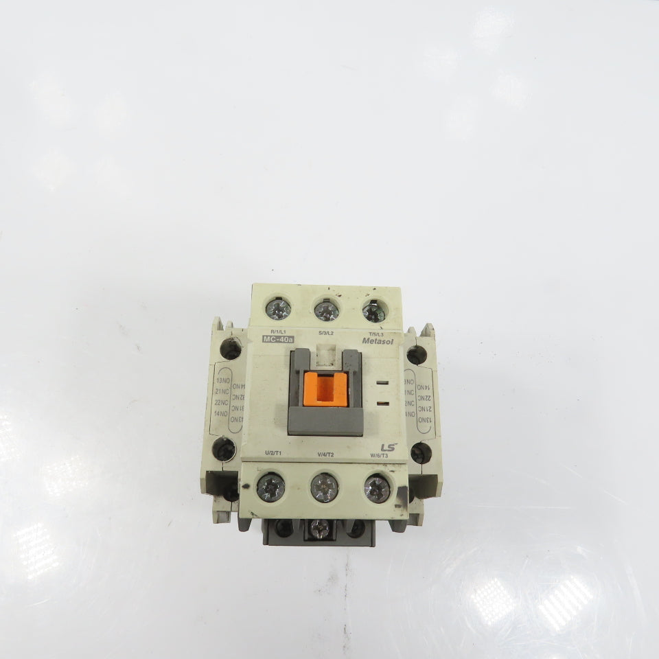 LS MC-40a Metasol 30HP 40A Power Contactor 24V DC Coil