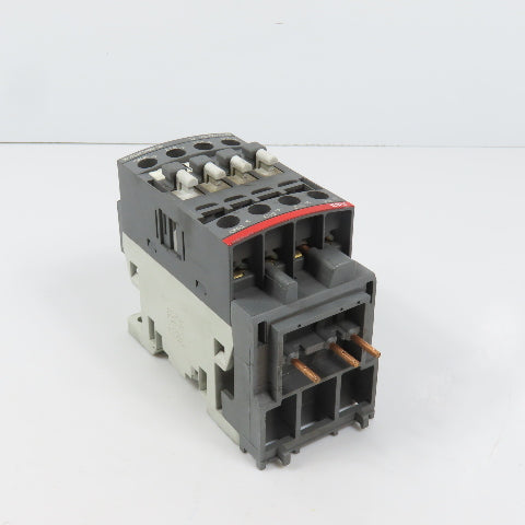 ABB AF12-30-10-13 3-Pole 600V 28A Contactor 5.5kW 7.5HP 100-250V Coil