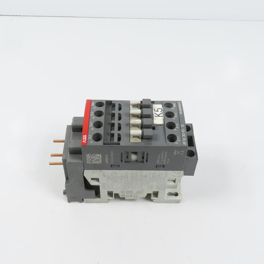 ABB AF12-30-10-13 3-Pole 600V 28A Contactor 5.5kW 7.5HP 100-250V Coil