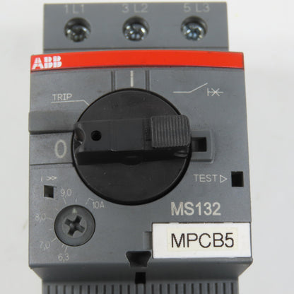 ABB MS132-10 Manual Motor Starter Circuit Protector 6.3-10A