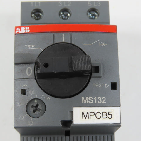 ABB MS132-10 Manual Motor Starter Circuit Protector 6.3-10A
