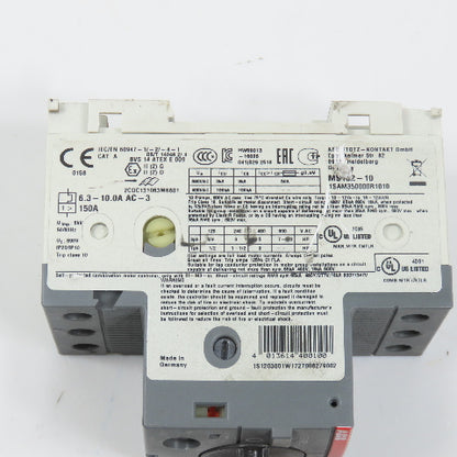 ABB MS132-10 Manual Motor Starter Circuit Protector 6.3-10A