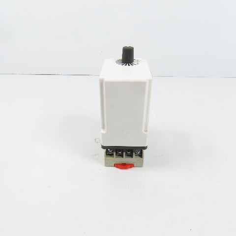 Square D 9050JCK11V20 Ser G Timing Relay 0.1-10 Sec 120/240VAC 10A W/ Base