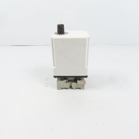 Square D 9050JCK11V20 Ser G Timing Relay 0.1-10 Sec 120/240VAC 10A W/ Base
