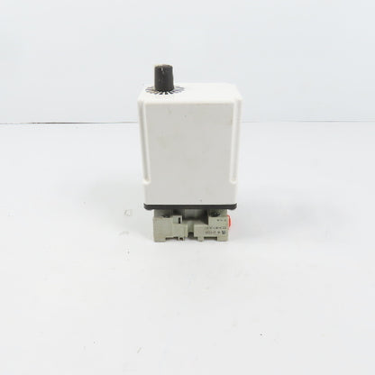 Square D 9050JCK11V20 Ser G Timing Relay 0.1-10 Sec 120/240VAC 10A W/ Base