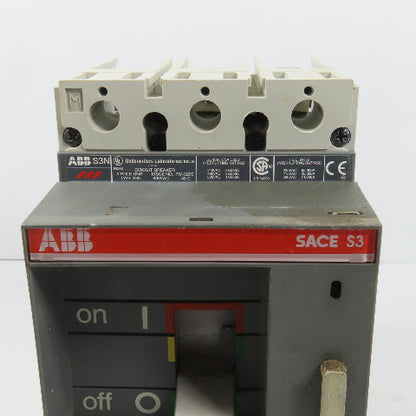 ABB S3N SACE S3 50A 3-Pole Circuit Breaker 600VAC 50/60HZ