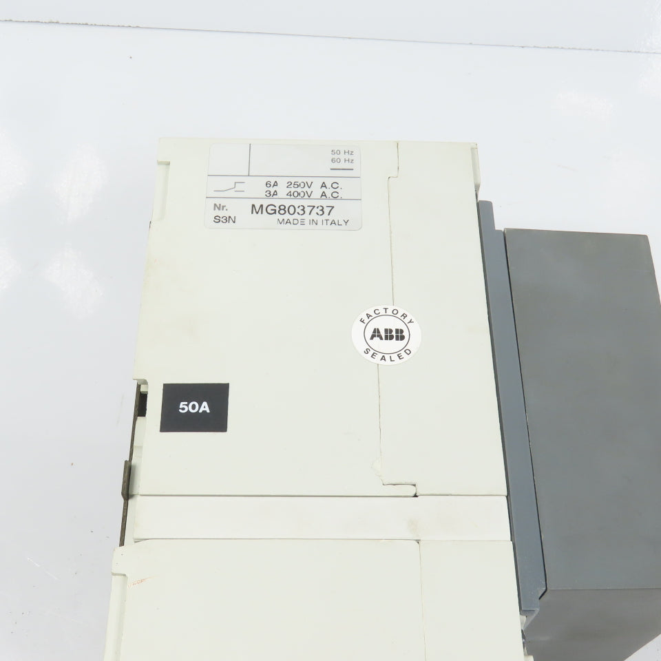ABB S3N SACE S3 50A 3-Pole Circuit Breaker 600VAC 50/60HZ