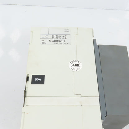 ABB S3N SACE S3 50A 3-Pole Circuit Breaker 600VAC 50/60HZ