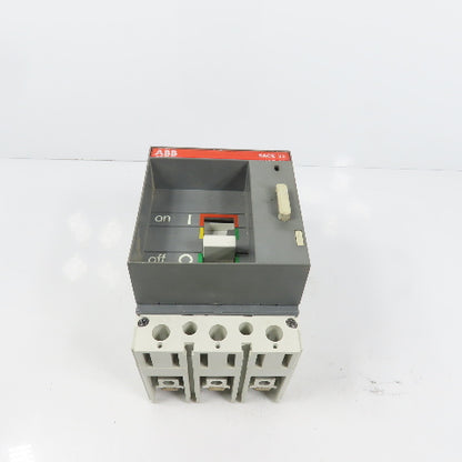 ABB S3N SACE S3 50A 3-Pole Circuit Breaker 600VAC 50/60HZ