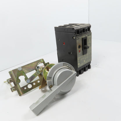 Siemens ED63A040 ED6-ETI 40A Panel Operator Circuit Breaker 600VAC 250VDC 3-Pole