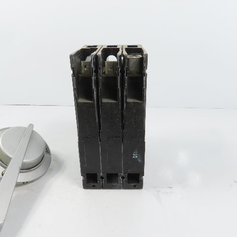 Siemens ED63A040 ED6-ETI 40A Panel Operator Circuit Breaker 600VAC 250VDC 3-Pole